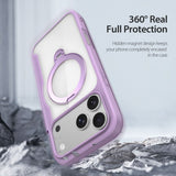 Dux Ducis iPhone 17 Pro Max/18 Pro Max Kotelo Skin X Pro Series Kickstand MagSafe Violetti