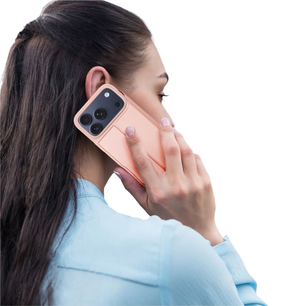 Dux Ducis iPhone 17 Pro Max/iPhone 18 Pro Max Kotelo Skin Pro Series Vaaleanpunainen