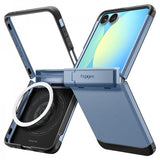 Spigen Samsung Galaxy Z Flip 7 -suojakuori, Tough Armor Pro MagFit, Sierra Blue