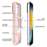 Dux Ducis iPhone 17 Pro Max Kuori Yind Series MagSafe Vaaleanpunainen