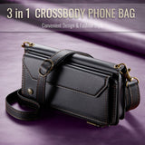 CaseMe iPhone 16e/iPhone 17e Kotelo C36 Series Musta