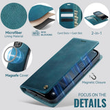 CaseMe iPhone 15 Kotelo C49 Series Vihreä