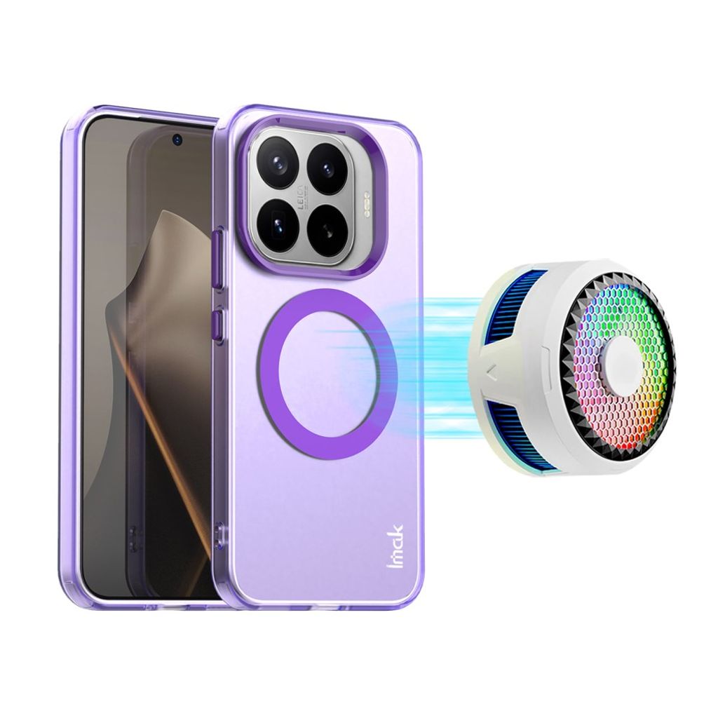 Imak Xiaomi 17T Kuori Candy Color MagSafe Violetti