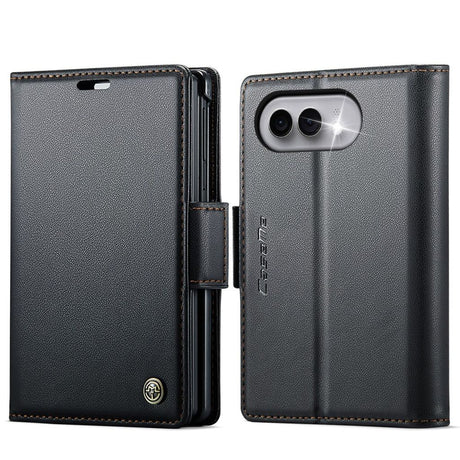 CaseMe iPhone Duo Kotelo 023 Series Musta