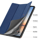 Dux Ducis Samsung Galaxy Tab S12 Plus Kotelo DOMO Series Sininen