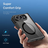 Dux Ducis iPhone Duo Kuori Gångjärnsskydd Aimo Series MagSafe Musta
