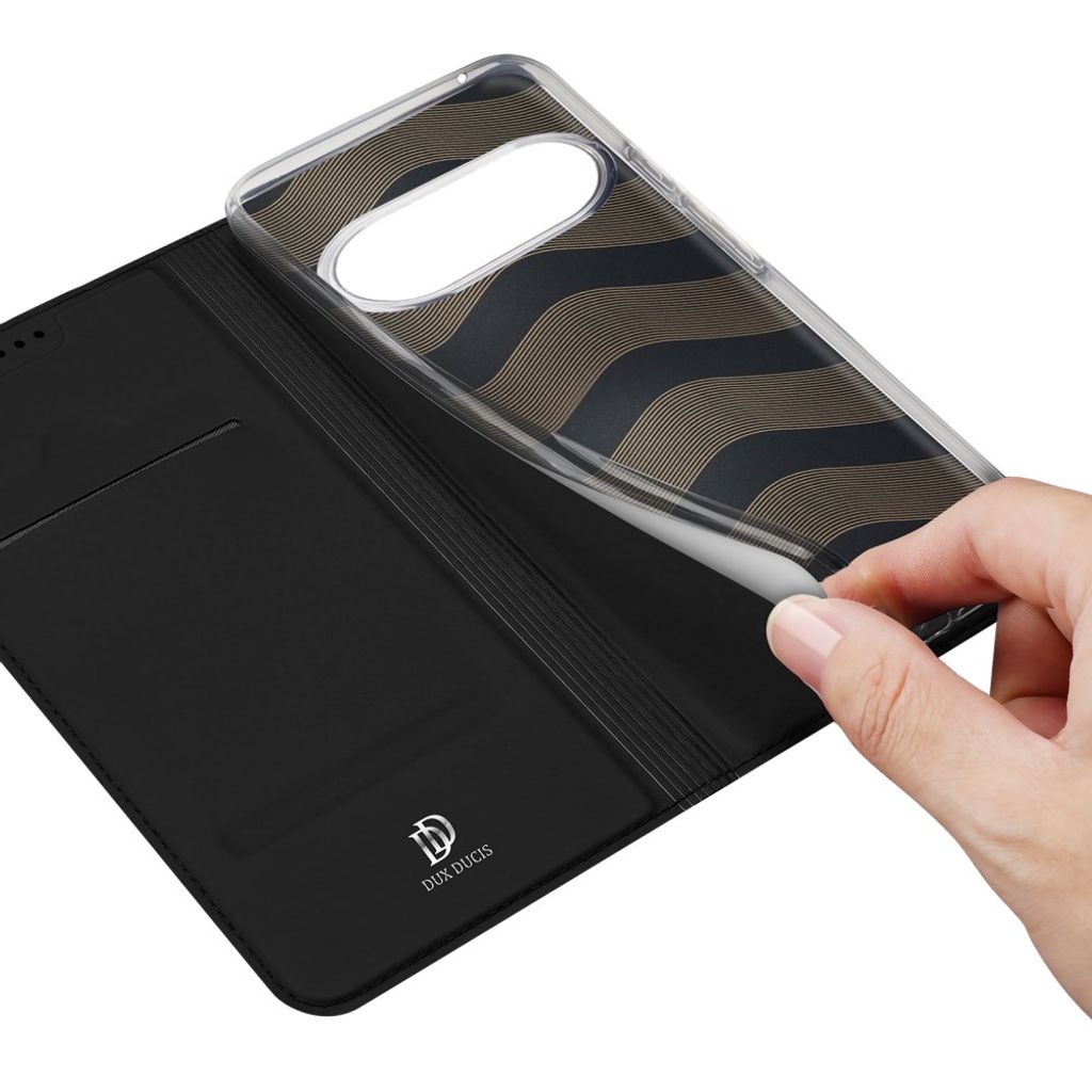 Dux Ducis Google Pixel 11 Pro XL Kotelo Skin Pro Series Musta