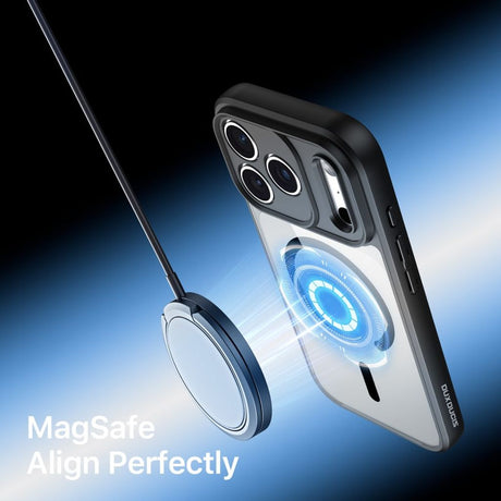 Dux Ducis iPhone 17 Pro Max/iPhone 18 Pro Max Kuori Aimo Series MagSafe Musta