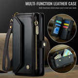 CaseMe iPhone 16e/iPhone 17e Kotelo C36 Series Musta