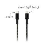 Usbepower EVERTEK XXL -kaapeli USB-C–Lightning 2,5 m