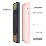 Dux Ducis Samsung Galaxy S26 Ultra Kuori Yind Series MagSafe Vaaleanpunainen