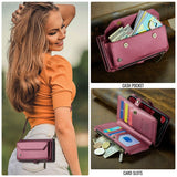 CaseMe iPhone 16e/iPhone 17e Kotelo C36 Series Punainen