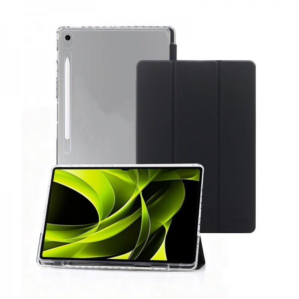 Mobile Origin Samsung Galaxy Tab S10 FE Easy Tablet Case Transparent Musta