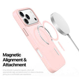 Dux Ducis iPhone 17 Pro Max/iPhone 18 Pro Max Kuori Yind Series MagSafe Vaaleanpunainen