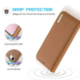 Dux Ducis iPhone 16e/iPhone 17e Kotelo Hivo Series Ruskea