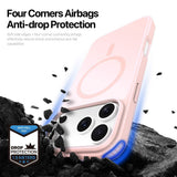 Dux Ducis iPhone 17 Pro Max Kuori Yind Series MagSafe Vaaleanpunainen