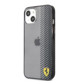 Ferrari iPhone 13 Kuori Gradient Print Logo Musta