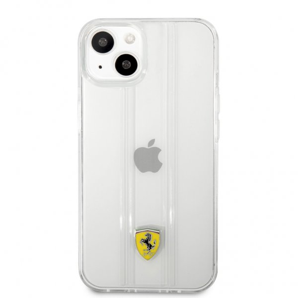 Ferrari iPhone 13 Kuori 3D Stripes Läpinäkyvä