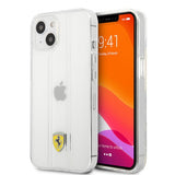Ferrari iPhone 13 Mini Kuoret 3D Stripes Läpinäkyvä