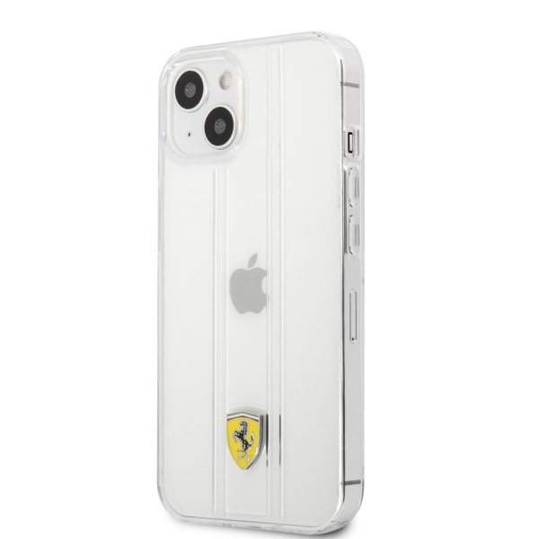 Ferrari iPhone 13 Mini Kuoret 3D Stripes Läpinäkyvä