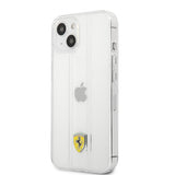 Ferrari iPhone 13 Mini Kuoret 3D Stripes Läpinäkyvä