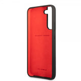 Ferrari Samsung Galaxy S22 Plus Suojakuori Metal Logo Musta