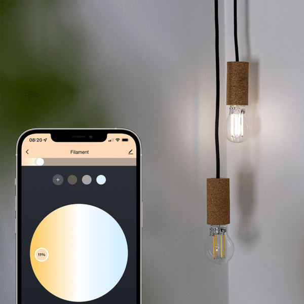 Lite Bulb Moments White Ambience E27 Filament-lamppu - 3 kpl:n pakkaus