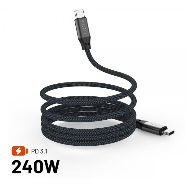 Kiinteä kaapeli Magneettinen USB-C–USB-C 240W 2m