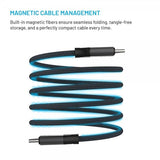 Kiinteä kaapeli Magneettinen USB-C–USB-C 240W 2m