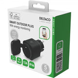 Deltaco Smart Home Ulkokäyttöön tarkoitettu kytkin, WiFi IP44