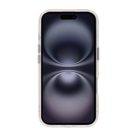 iPhone 16 Kuori Kukkakuvioinen MagSafe Oranssi