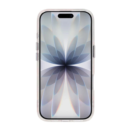 iPhone 17 Kuori kukkakuvioinen MagSafe Vaaleanpunainen