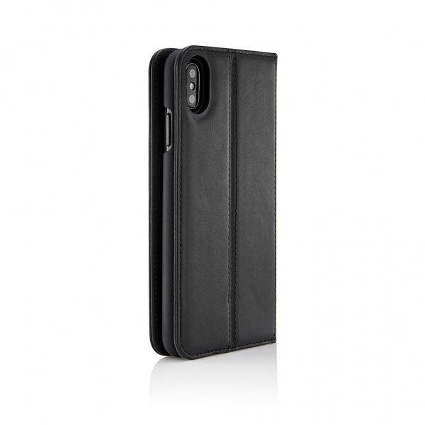 Pipetto iPhone XS Max Magnetic Folio -kotelo, musta