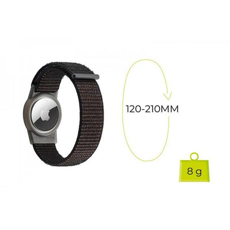 Mobile Origin AirTag-ranneke, nylon, astronautti