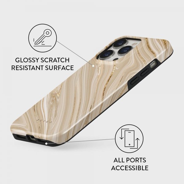 Burga iPhone 14 Pro Tough MagSafe -suojakuori Full Glam