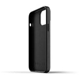 Mujjo iPhone 13 Pro Max -kotelo, täysnahkainen, musta
