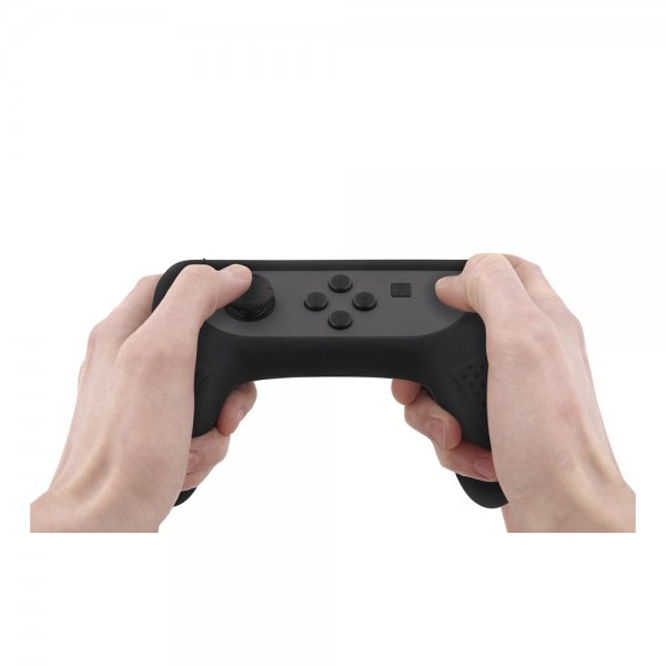 Deltaco Gaming Silikonikahvat Nintendo Switch Joy-Con -ohjaimille, musta