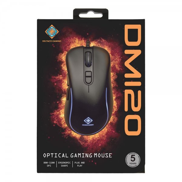 Deltaco Gaming DM120 pelihiiri RGB musta