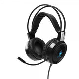 Deltaco Gaming DH110 Gaming Headset LED Musta