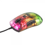 Deltaco Gaming DM310 Gaminghiiri Puoliläpinäkyvä RGB Musta