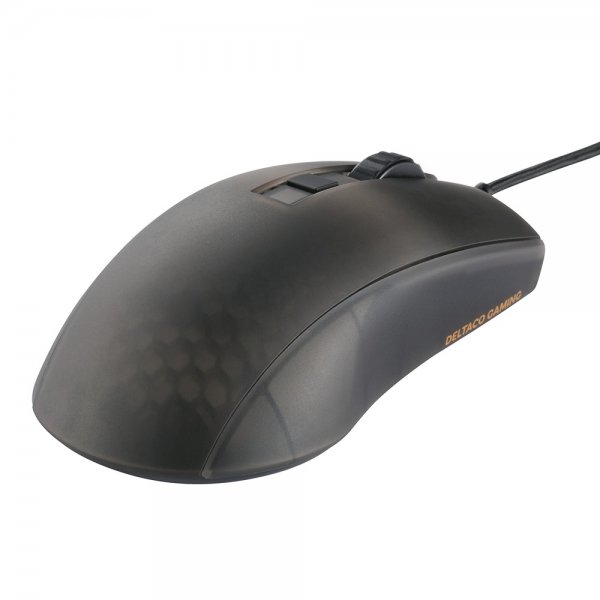 Deltaco Gaming DM310 Gaminghiiri Puoliläpinäkyvä RGB Musta