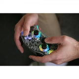 Deltaco Gaming Langaton Ohjain Nintendo Switchille Läpinäkyvä RGB