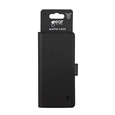 Gear Huawei Y6 2019 Kotelo 3 Korttitasku Musta