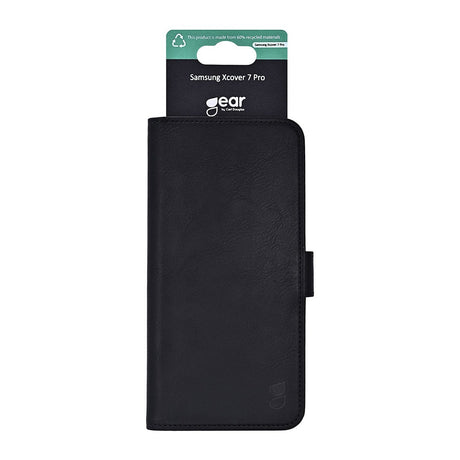 Gear Samsung Galaxy XCover 7 Pro Kotelo 3 Korttitasku Musta