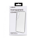 Celly Samsung Galaxy A35 -suojakuori GELSKIN Transparent