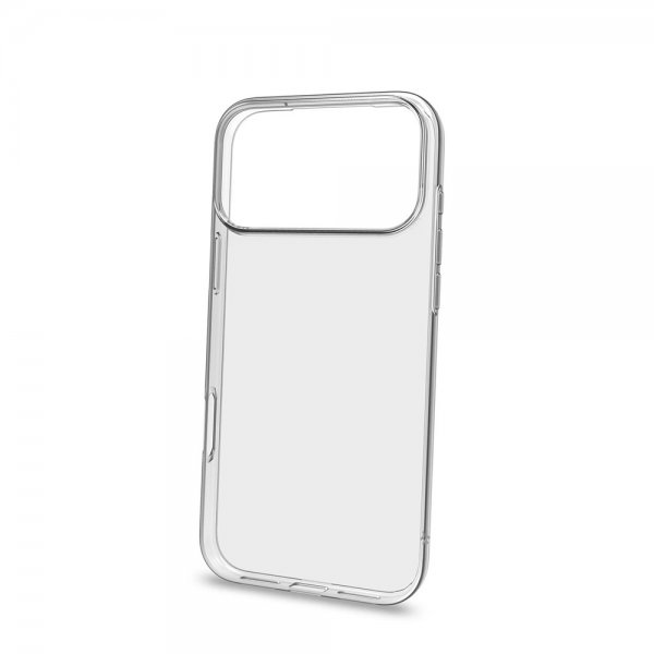 Celly iPhone 17 Pro Max -suojakuori GELSKIN Läpinäkyvä