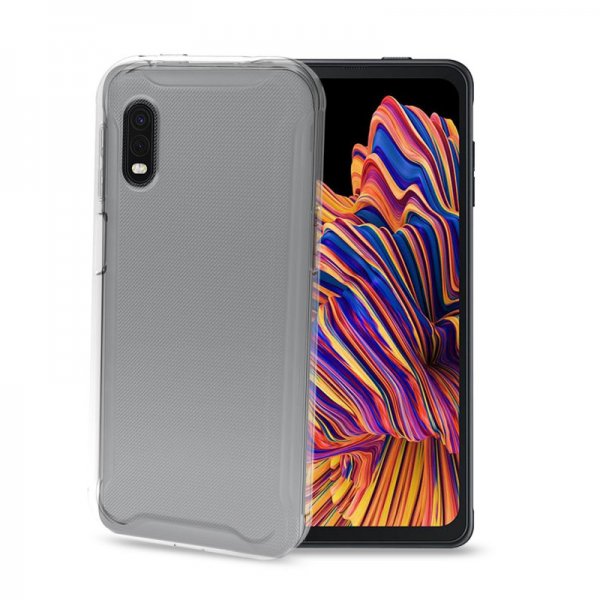 Celly Samsung Galaxy XCover Pro Suojakuori GELSKIN Läpinäkyvä