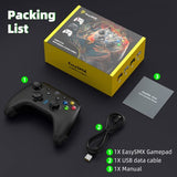 EasySMX Bayard 9124 Switch/Android/PC Ohjelmoitava Langaton Peliohjain Musta