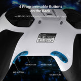 EasySMX Bayard 9124 Switch/Android/PC Ohjelmoitava langaton peliohjain, valkoinen