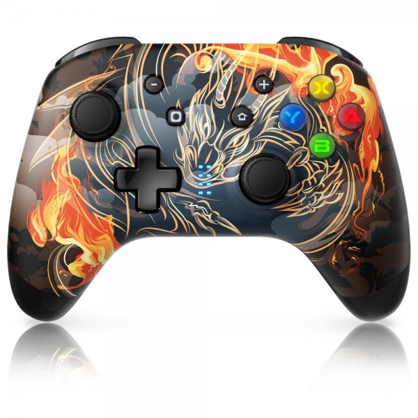 EasySMX Bayard 9124 Switch/Android/PC Ohjelmoitava langaton peliohjain Dragon